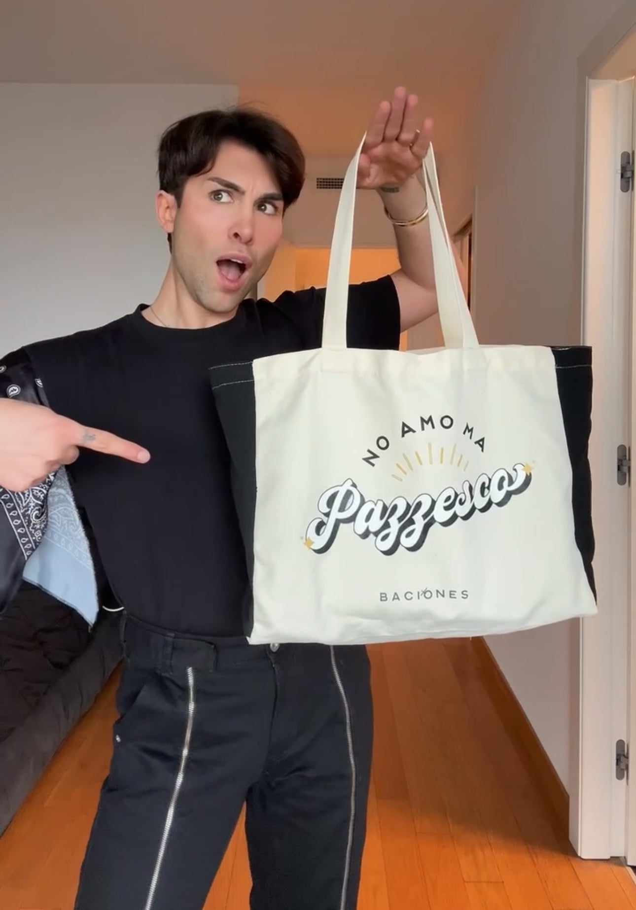 No amo ma Pazzesco - tote bag