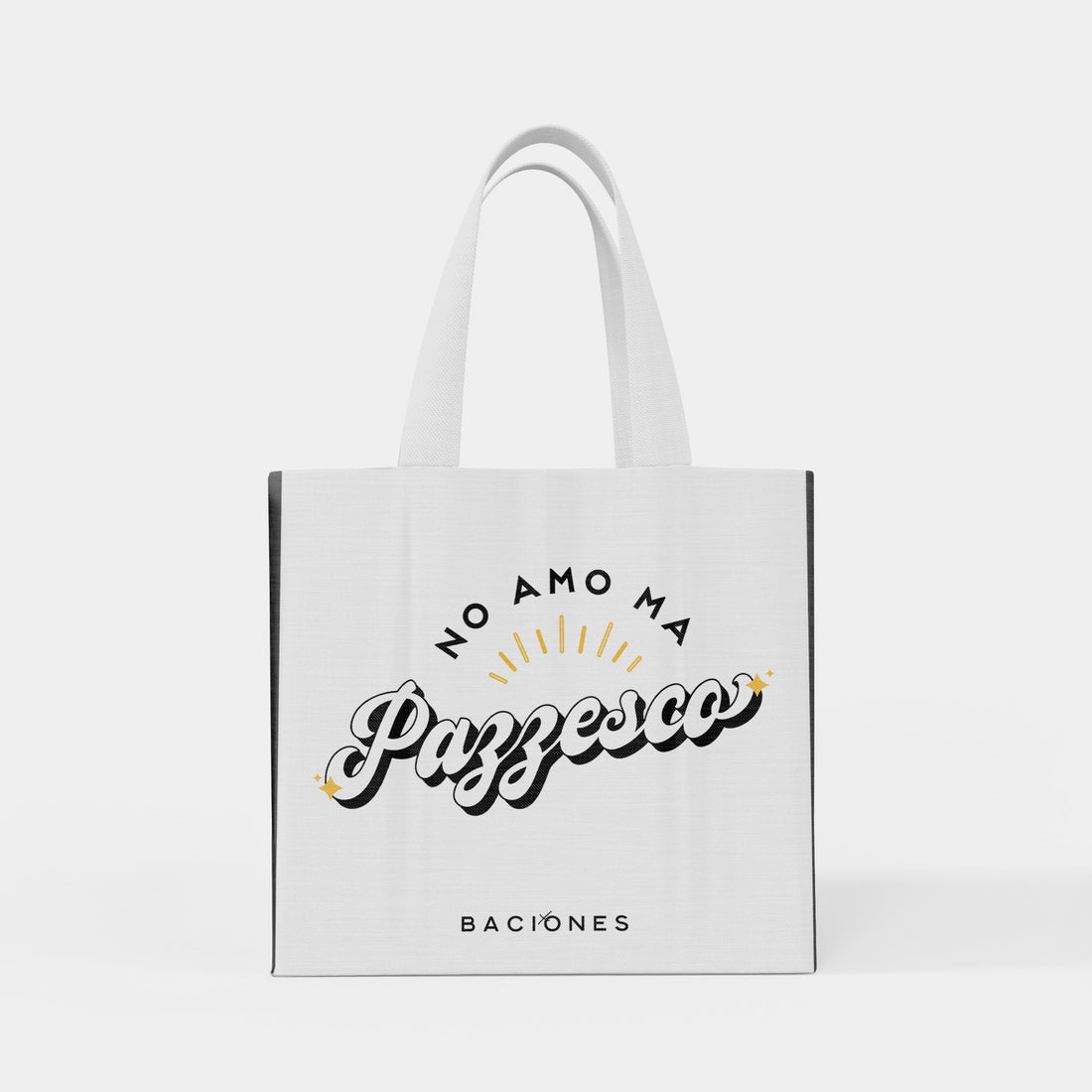 No amo ma Pazzesco - tote bag